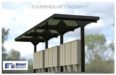 mitchel metal roof box|Cluster Mailboxes .